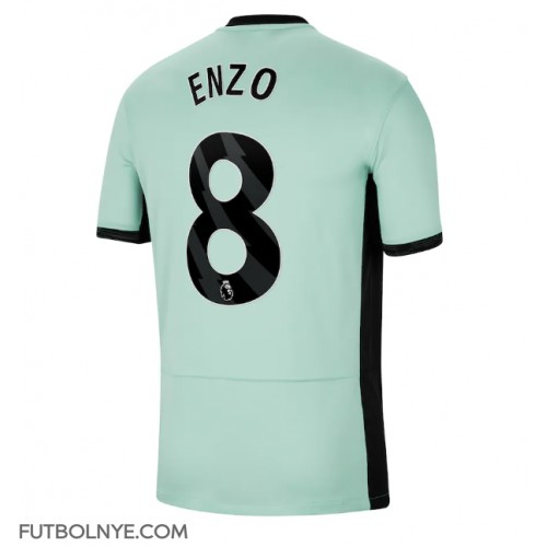 Camiseta Chelsea Enzo Fernandez #8 Tercera Equipación 2023-24 manga corta